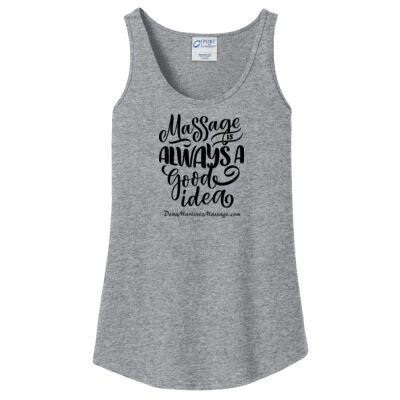 Good Idea - Ladies Core Cotton Tank Top Thumbnail